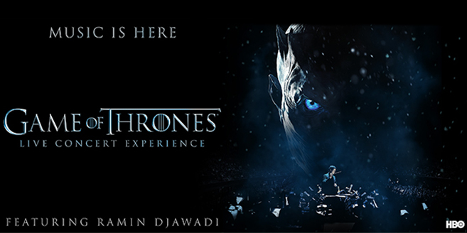 Game of Thrones Live Concert Experience announce European tour coming in 2018