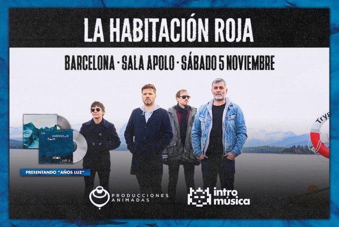 La Habitación Roja anuncian concierto en Barcelona para celebrar su 25+2 aniversario