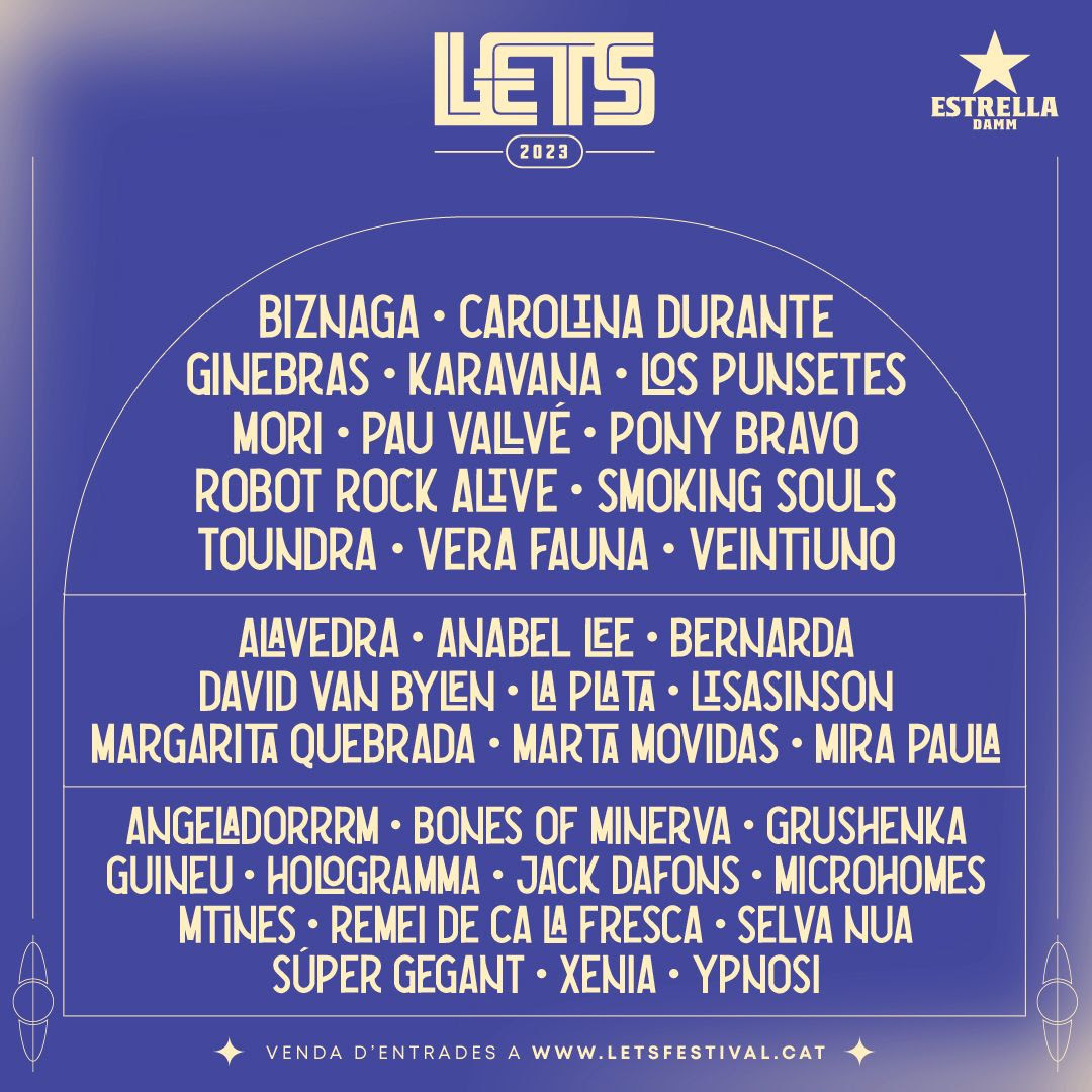 Nuevas confirmaciones para el Let’s Festival 2023