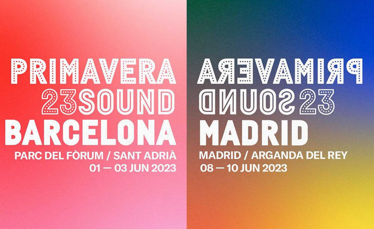 Ya disponibles los horarios del Primavera Sound 2023 de Madrid y Barcelona