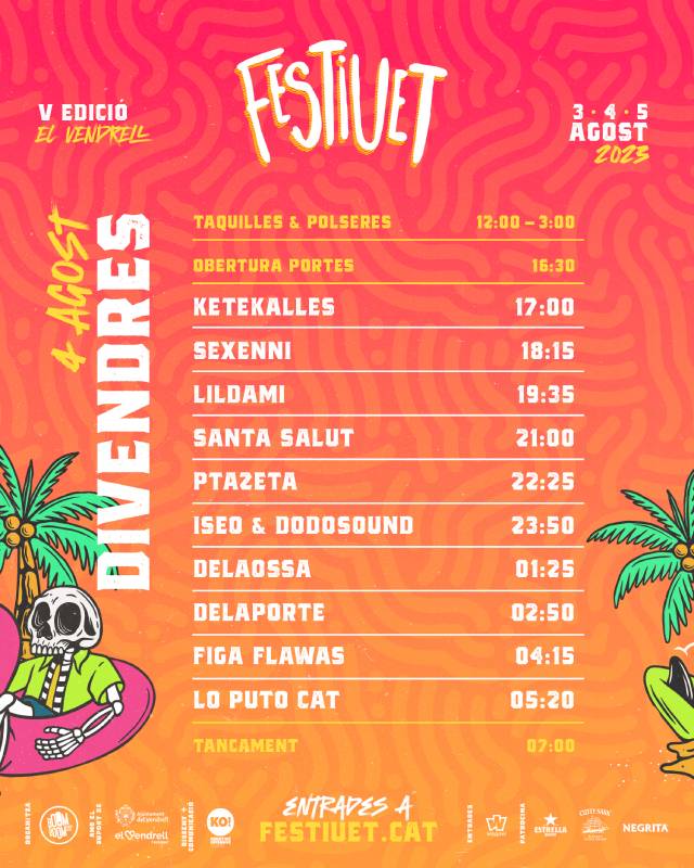 Festiuet 2023 Viernes