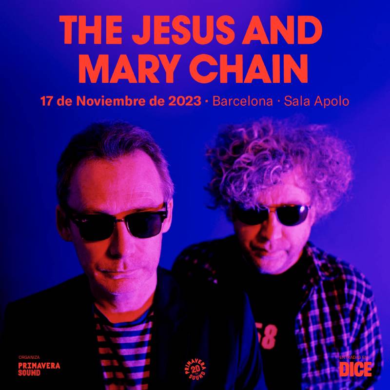 The Jesus & Mary Chain actuarán en Barcelona en noviembre de 2023