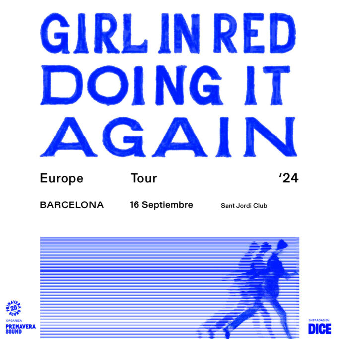 Girl in red Barcelona 2024