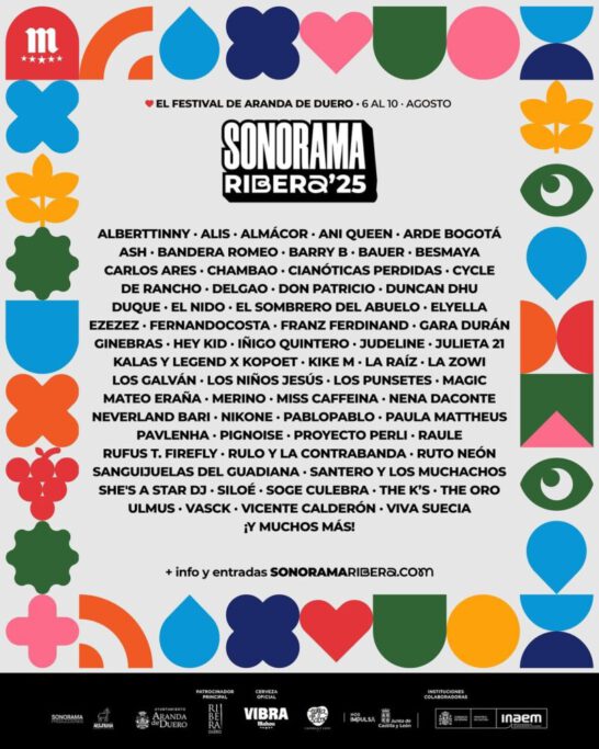 Sonorama Ribera 2025 Franz Ferdinand