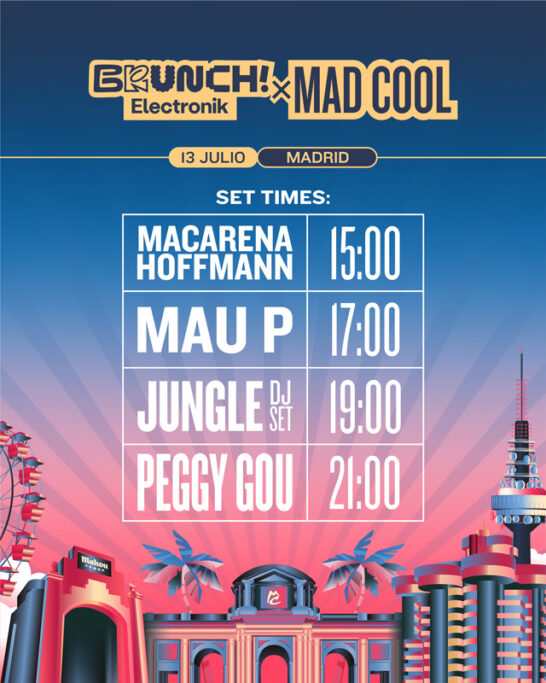 Timetable Brunch Mad Cool 2025