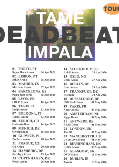 Tame Impala - European Tour 2026