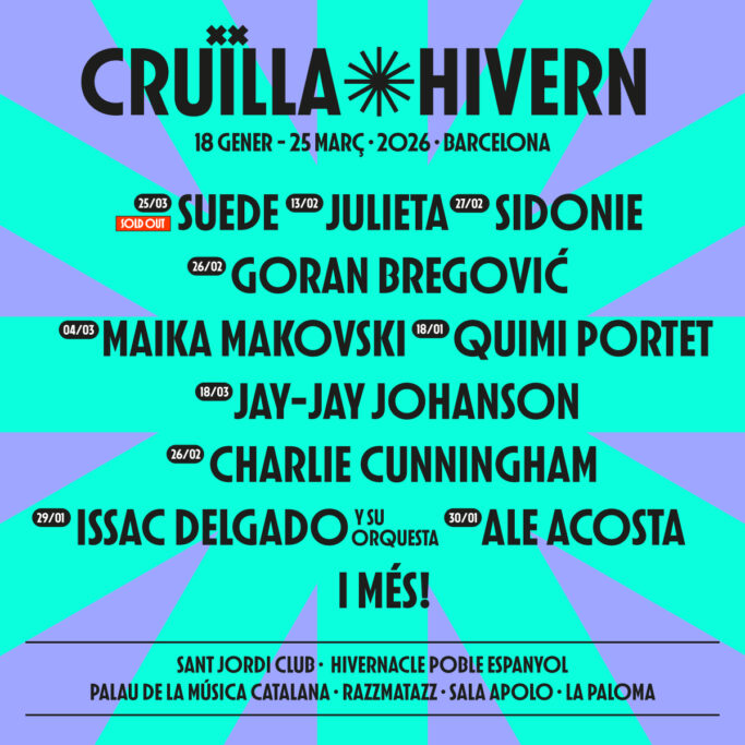 Cruïlla Concerts 2026 Sidonie