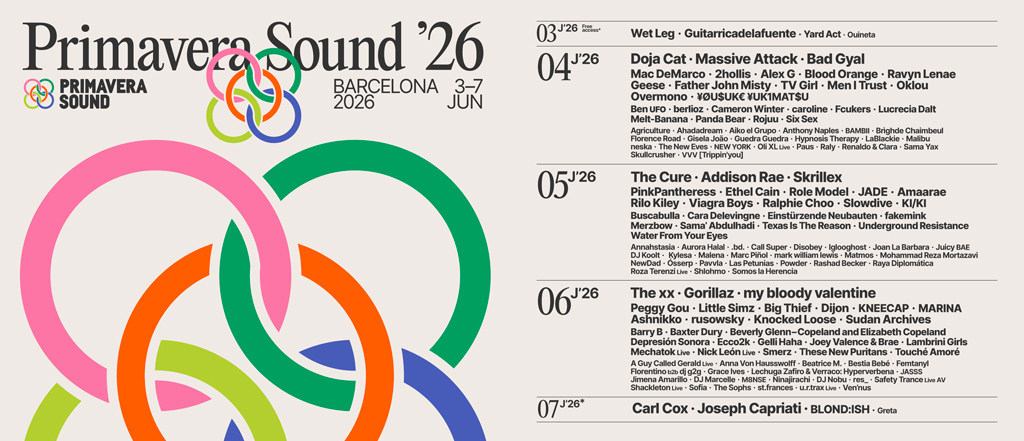 Primavera Sound 2026 días