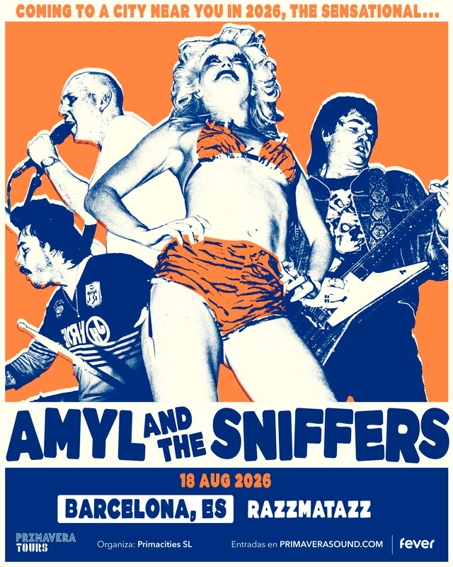 Amyl and the sniffers Barcelona 2026