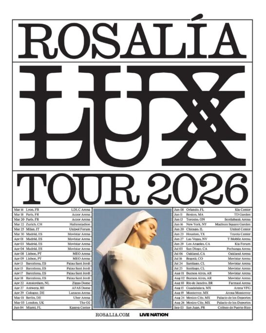 Rosalia Lux World Tour