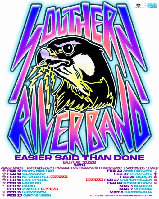 The Southern River Band European Tour 2026