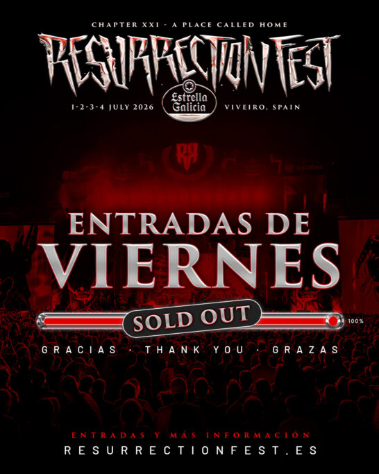 Sold out entradas viernes Resurrection Fest 2026