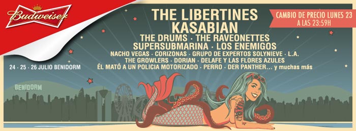 The Libertines confirmados como gran nombre del Low Festival 2015