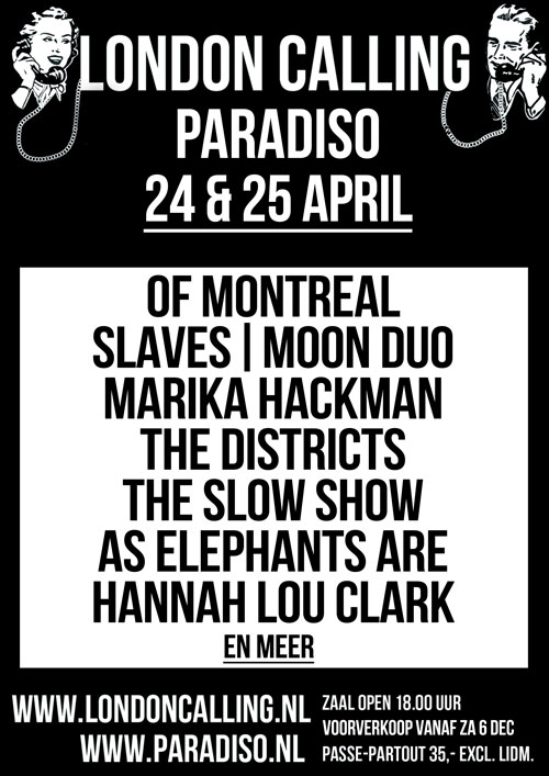 London Calling April 2015 - Of Montreal